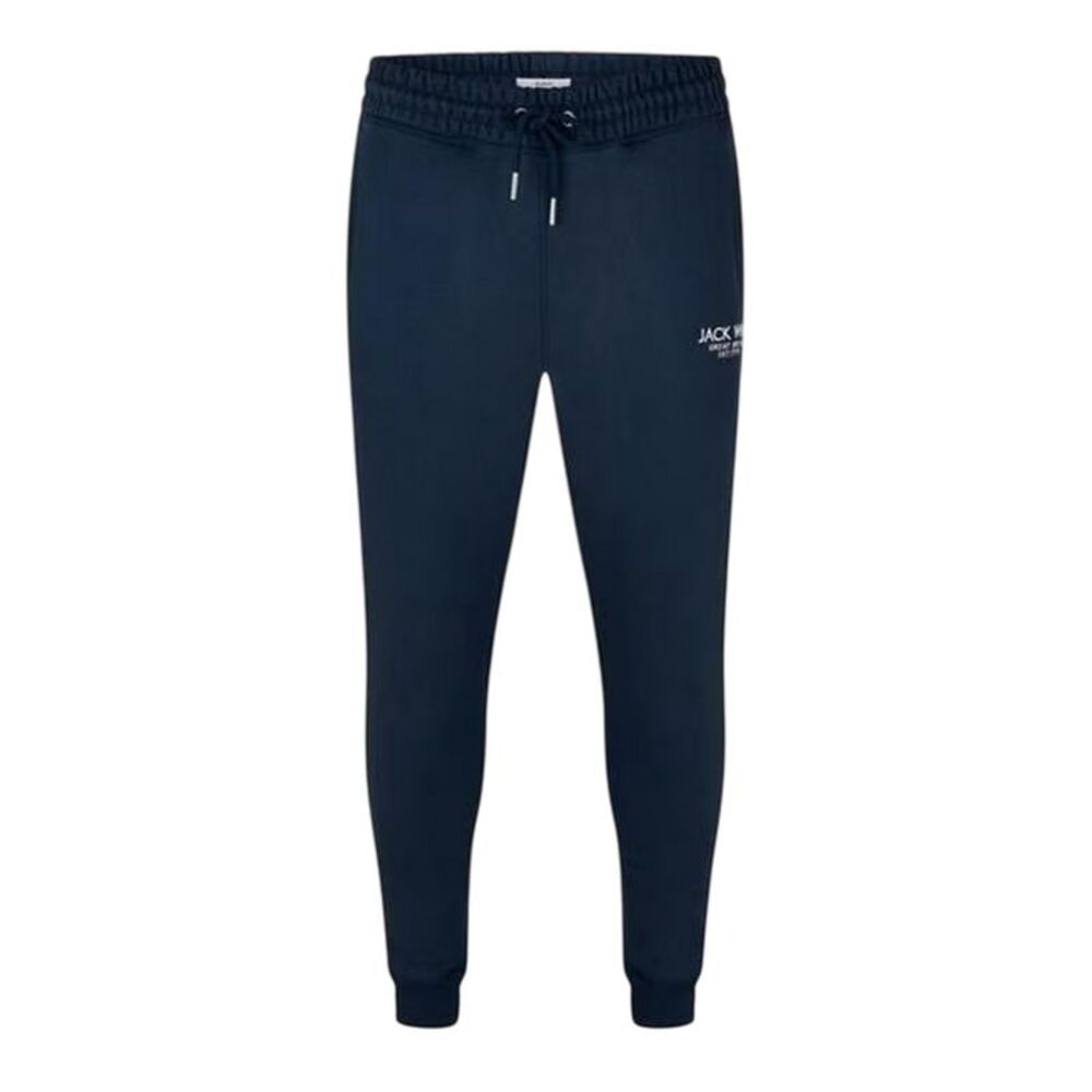 Jack Wills Mens Haydor Cotton Logo Joggers / Navy